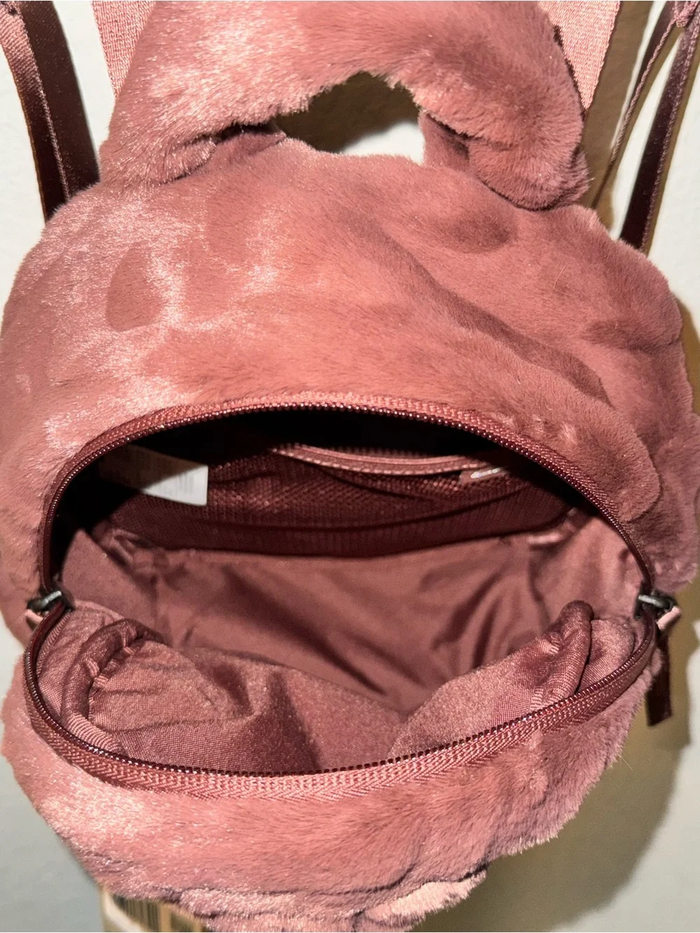 Nike Faux Fur Mini Backpack